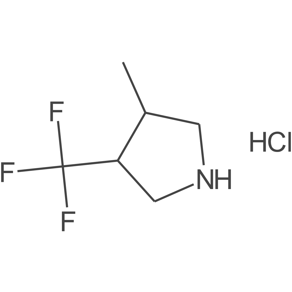 (3R,4R)-3-甲基-4-(三氟甲基)吡咯烷盐酸盐