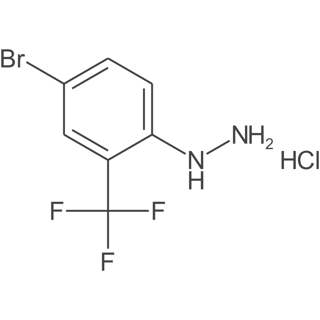 (4-溴-2-(三氟甲基)苯基)肼盐酸盐
