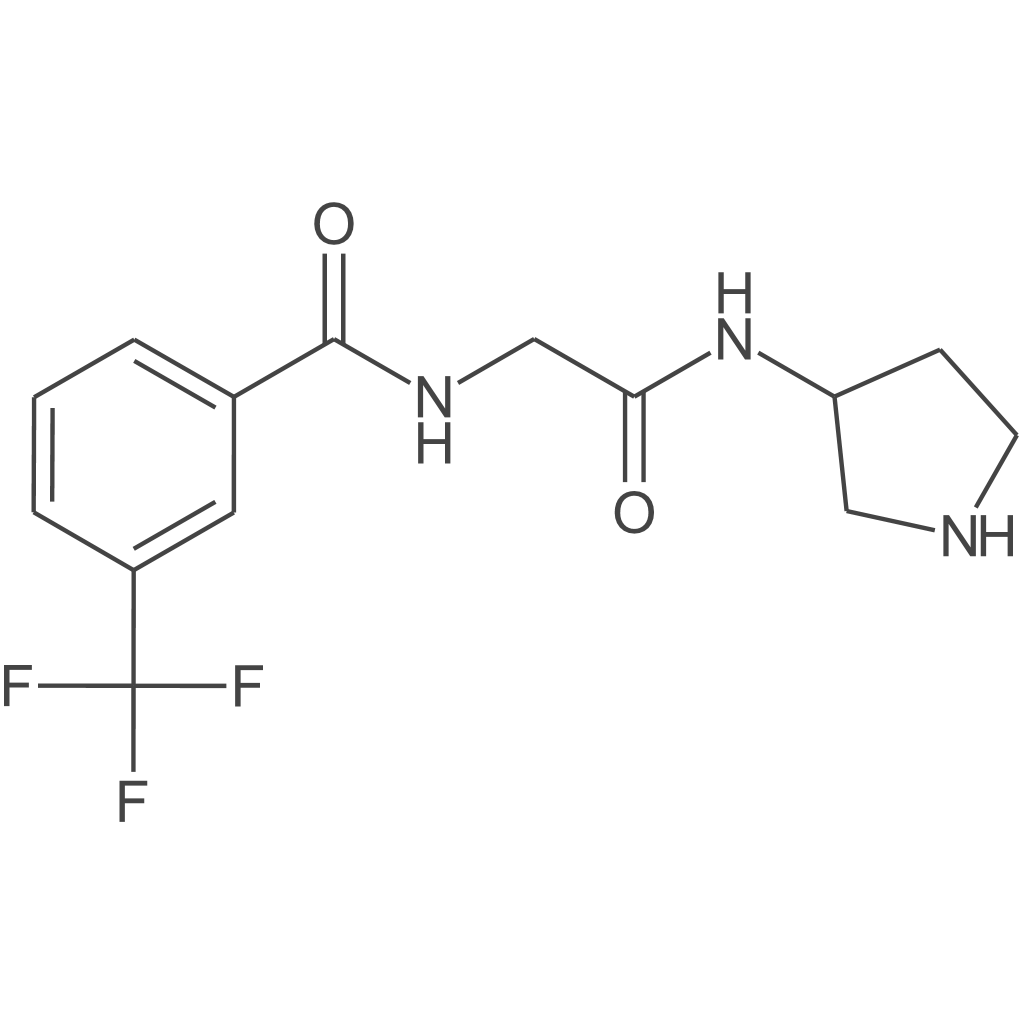 (R)-N-(2-氧代-2-(吡咯烷-3-基氨基)乙基)-3-(三氟甲基)苯甲酰胺