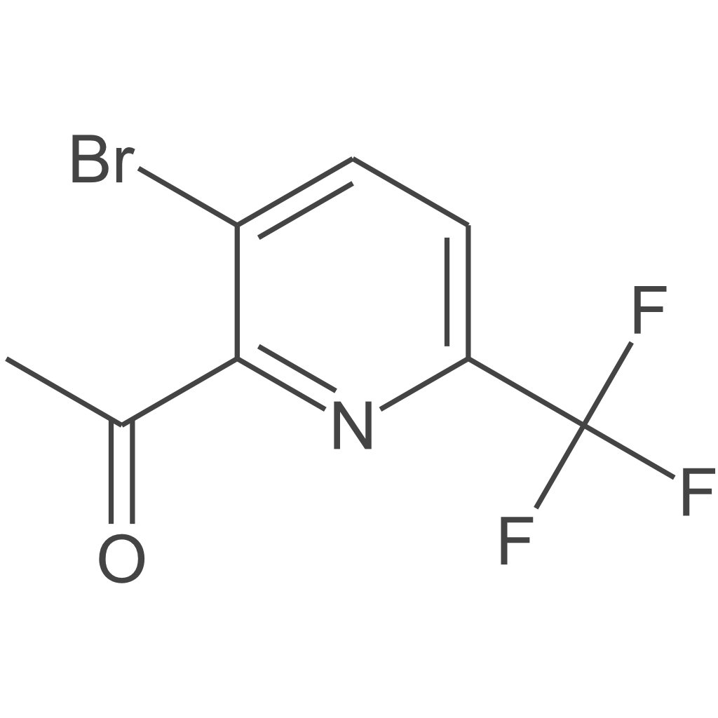1-(3-溴-6-(三氟甲基)吡啶-2-基)乙酮