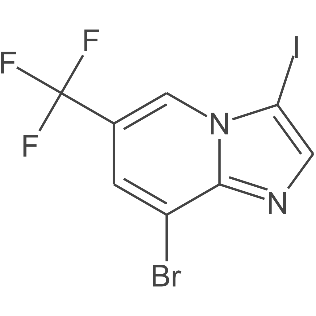 8-溴-3-碘-6-(三氟甲基)咪唑并[1,2-a]吡啶