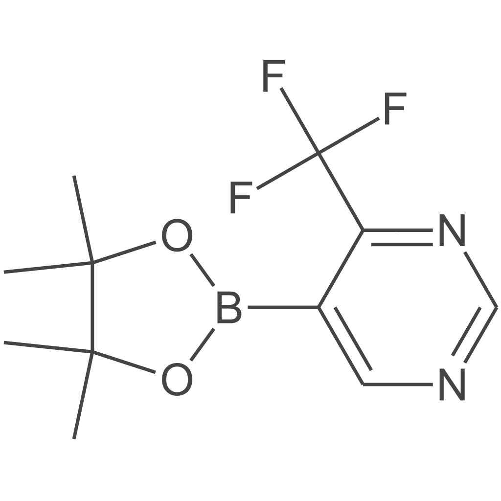 5-(4,4,5,5-四甲基-1,3,2-二氧杂硼烷-2-基)-4-(三氟甲基)嘧啶