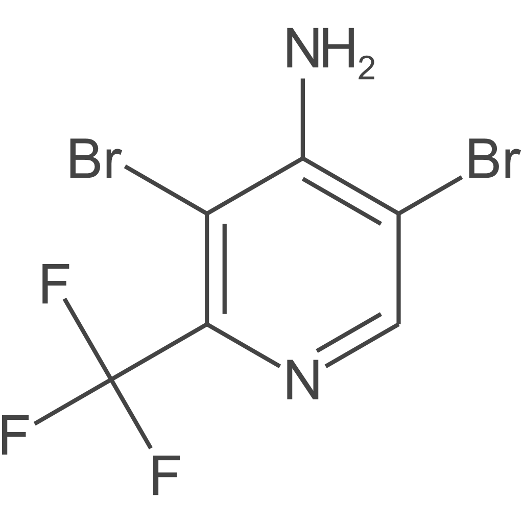 3,5-二溴-2-(三氟甲基)吡啶-4-胺