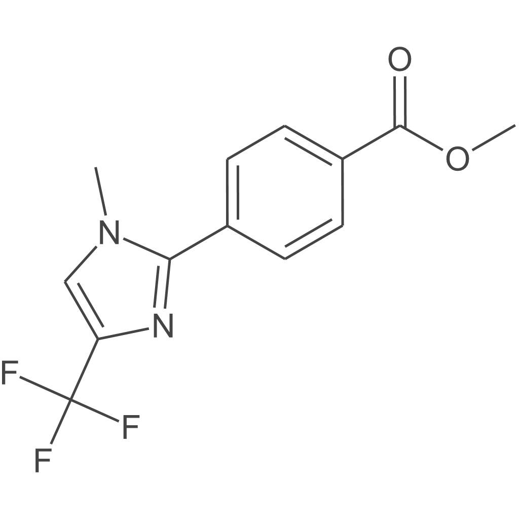 4-(1-甲基-4-(三氟甲基)-1H-咪唑-2-基)苯甲酸甲酯