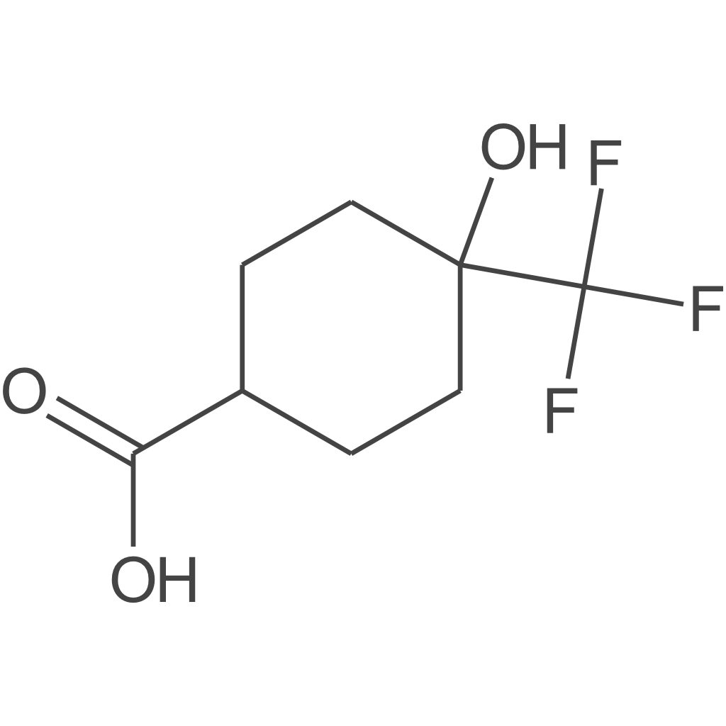反式-4-羟基-4-(三氟甲基)环己烷-1-羧酸