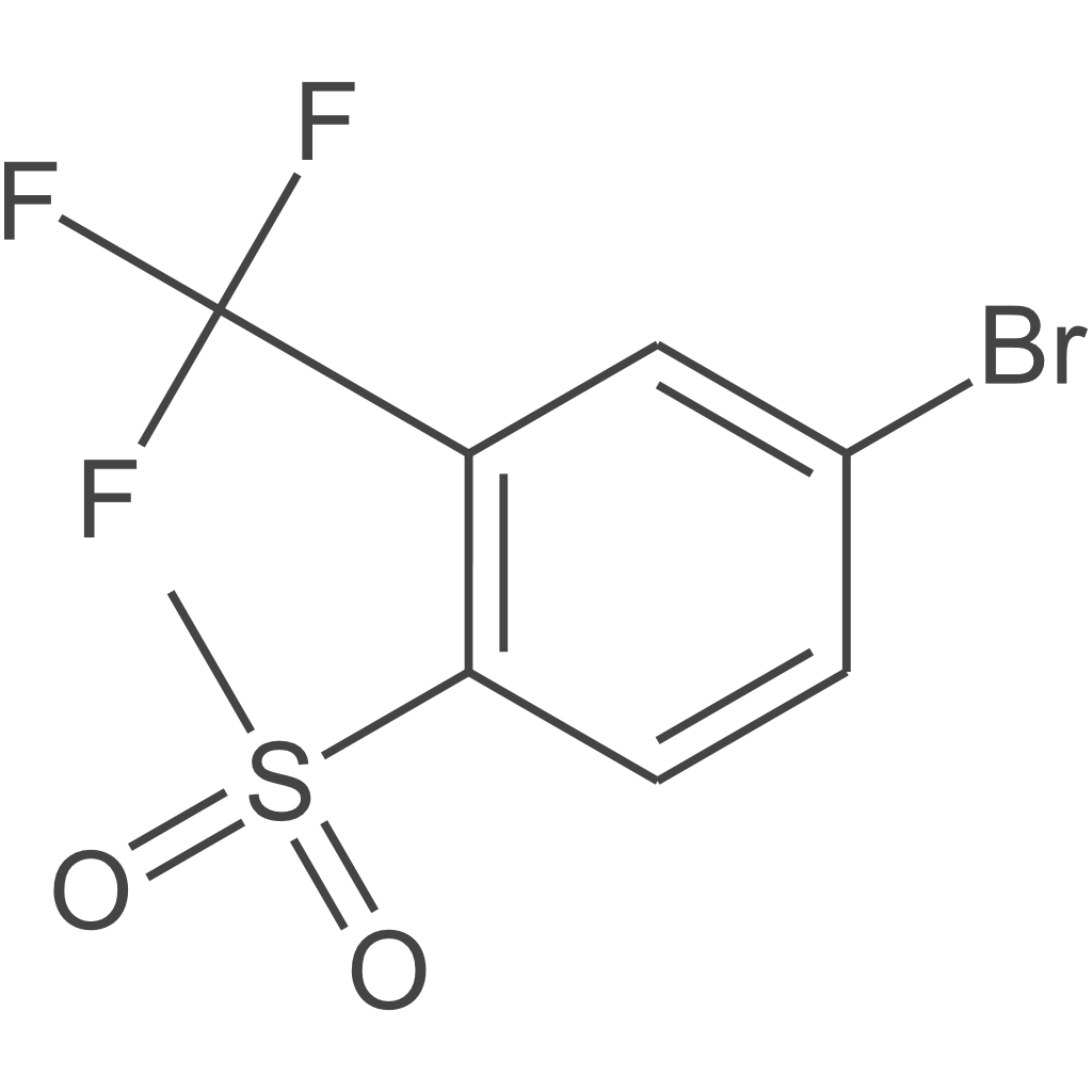 1-溴-4-(甲基磺酰基)-3-(三氟甲基)苯