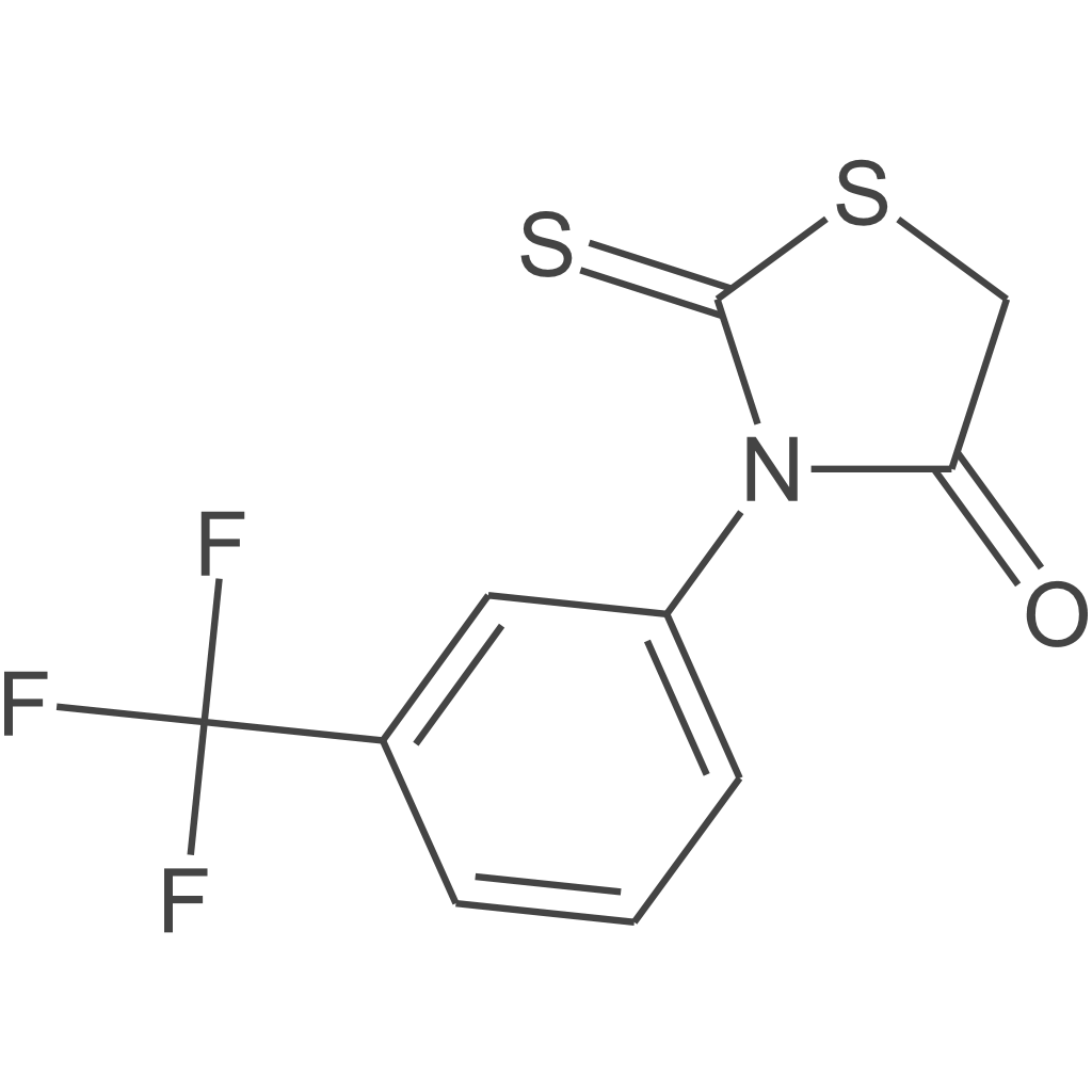2-硫代-3-(3-(三氟甲基)苯基)噻唑啉-4-酮