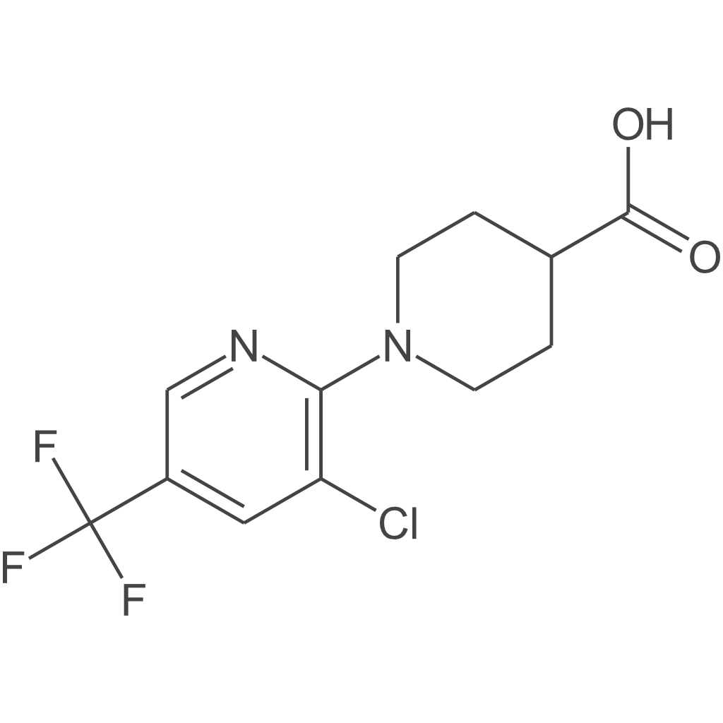 1-[3-氯-5-(三氟甲基)吡啶-2-基]哌啶-4-羧酸