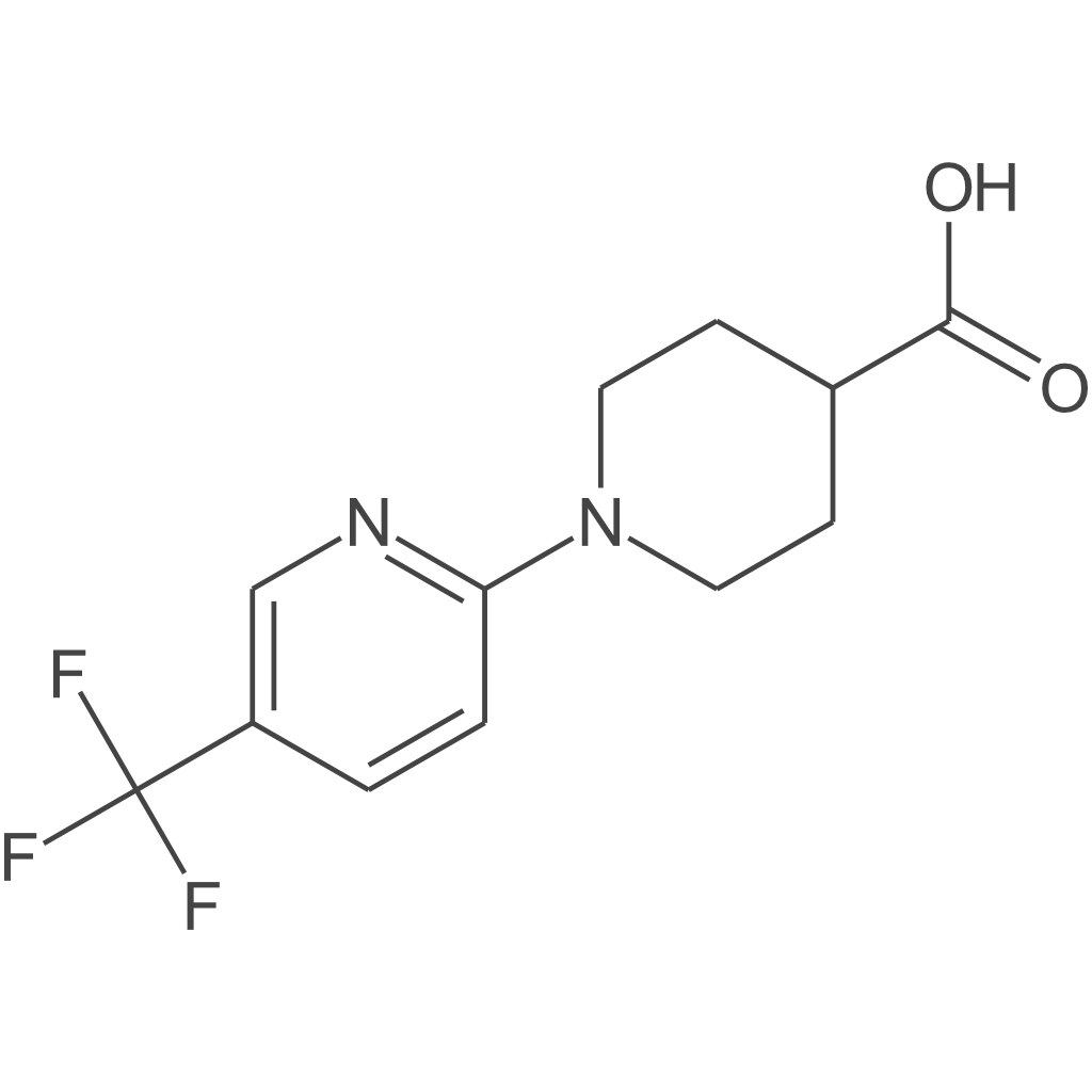 1-[5-(三氟甲基)-2-吡啶]哌啶-4-羧酸
