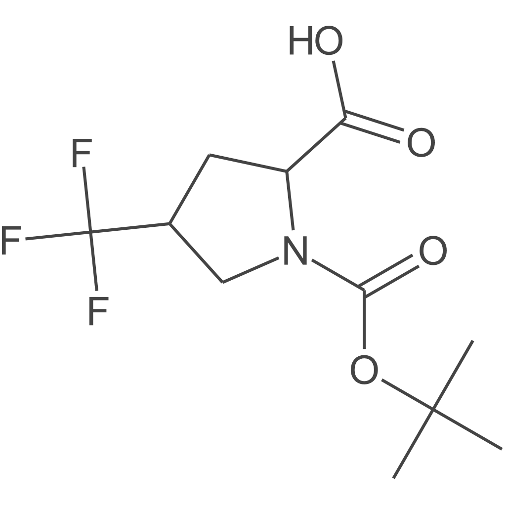 (2S,4S)-N-叔丁氧基羰基-4-三氟甲基脯氨酸