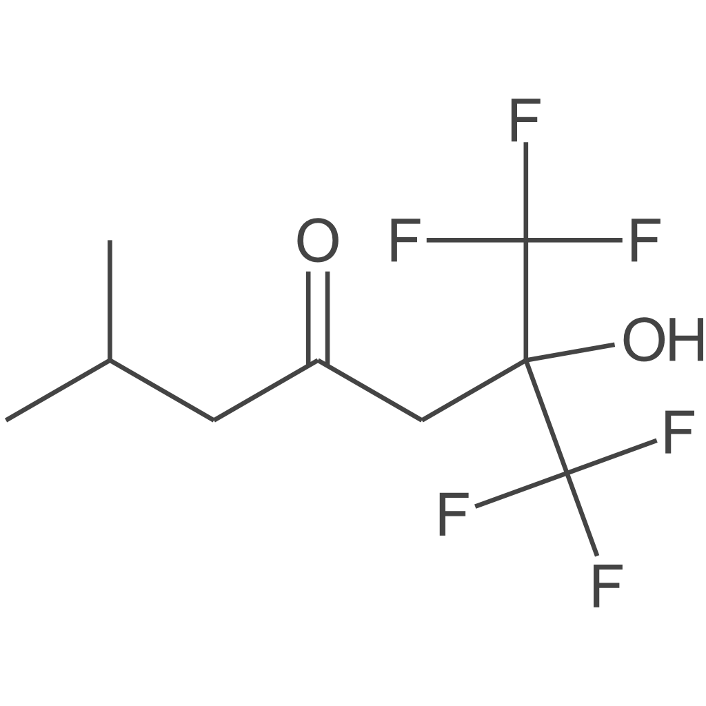 1,1,1-三氟-2-羟基-6-甲基-2-(三氟甲基)-4-庚酮