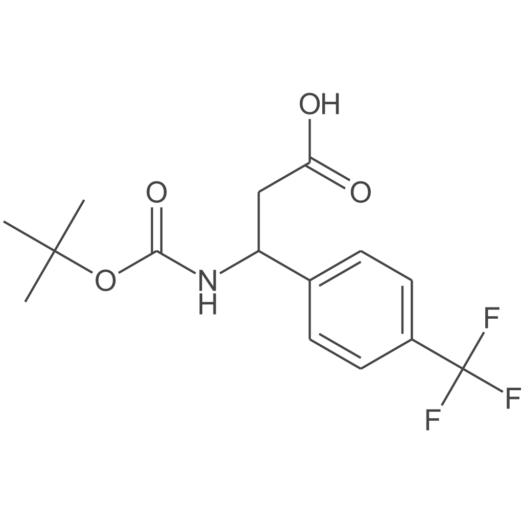 (R)-Boc-4-(三氟甲基)-β-苯丙氨酸