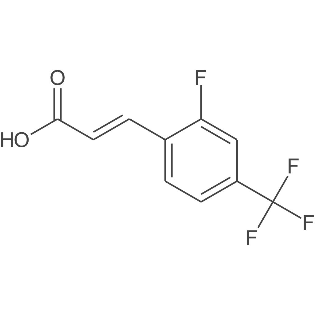(E)-3-(2-氟-4-(三氟甲基)苯基)丙烯酸