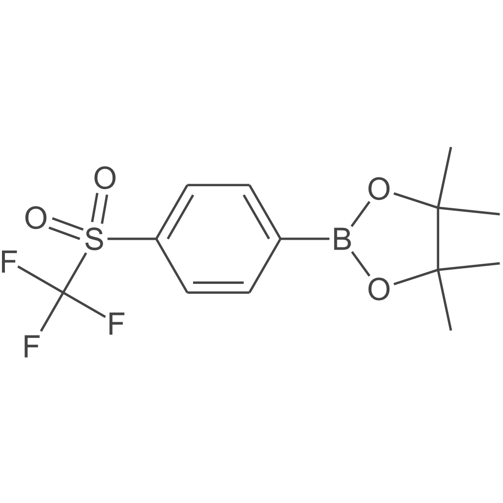 4,4,5,5-四甲基-2-(4-((三氟甲基)磺酰基)苯基)-1,3,2-二氧杂硼烷