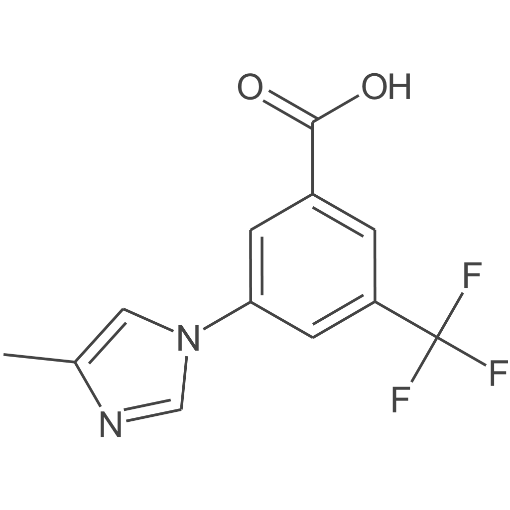 3-（4-甲基-1H-咪唑-1-基）-5-（三氟甲基）苯甲酸