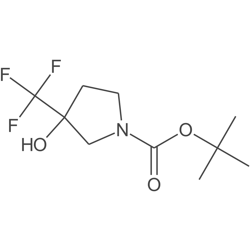 3-羟基-3-(三氟甲基)吡咯烷-1-甲酸叔丁酯