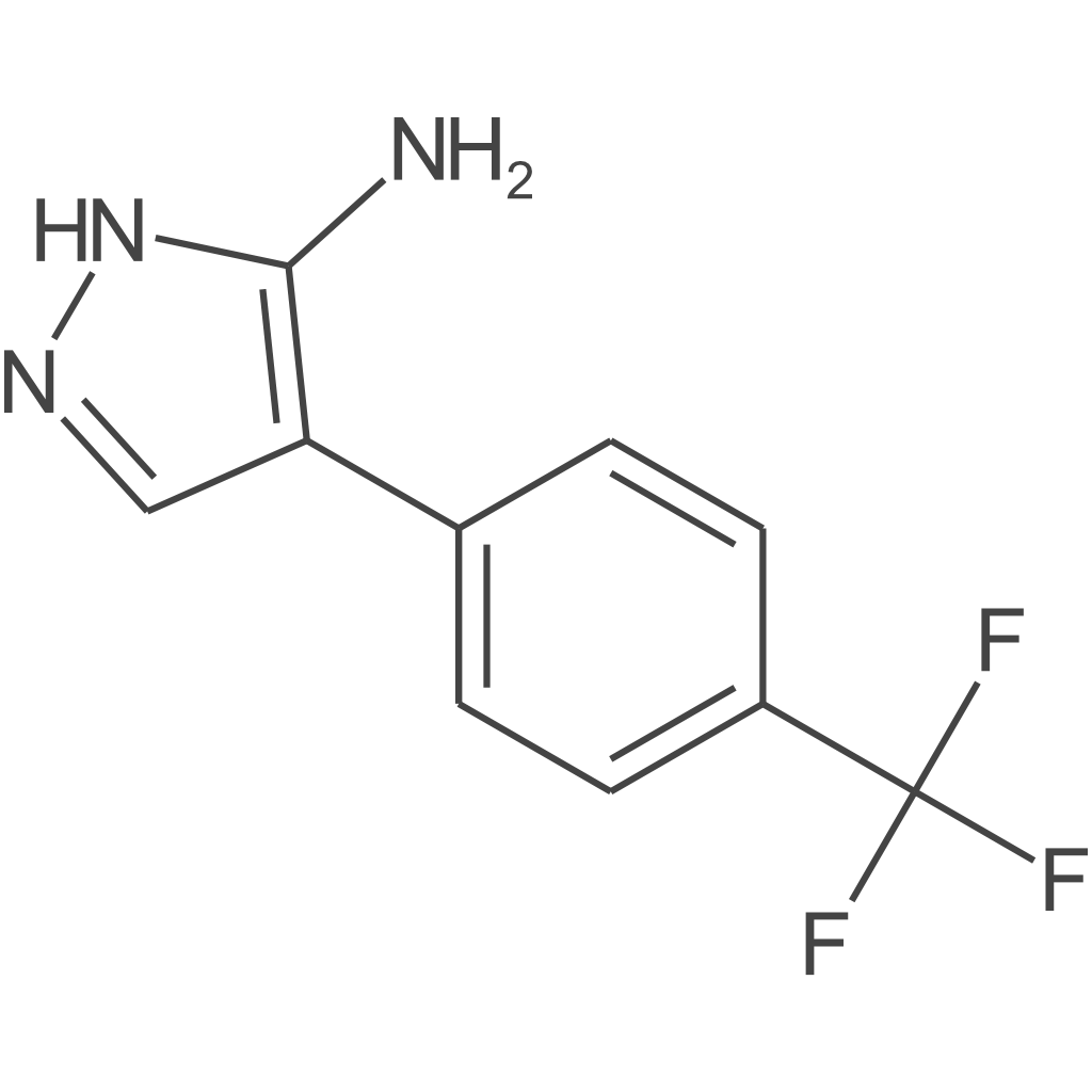 4-(4-(三氟甲基)苯基)-1H-吡唑-5-胺