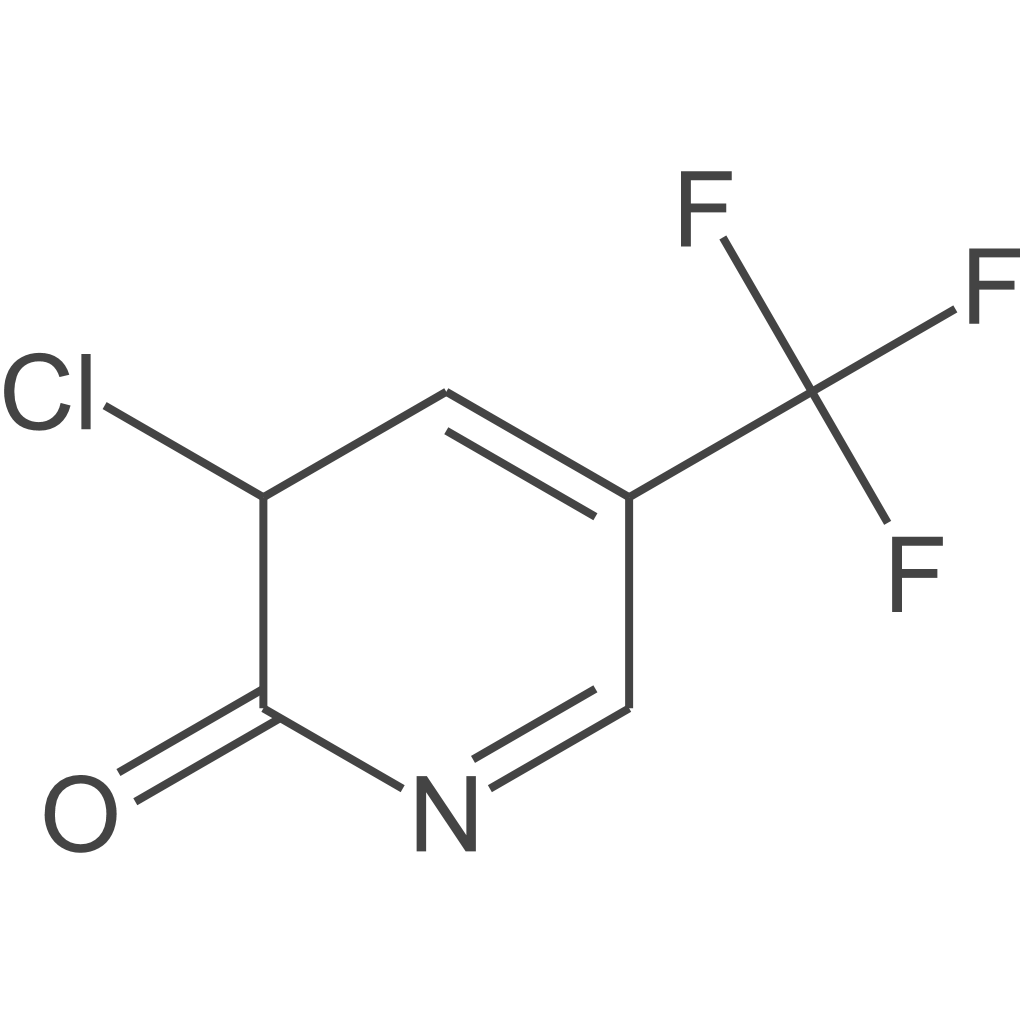 3-氯-5-(三氟甲基)吡啶-2(1H)-酮