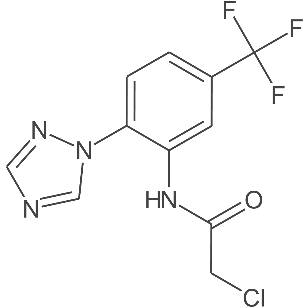 N-(2-(1H-1,2,4-三唑啉-1-基)-5-(三氟甲基)苯基)-2-氯乙酰胺