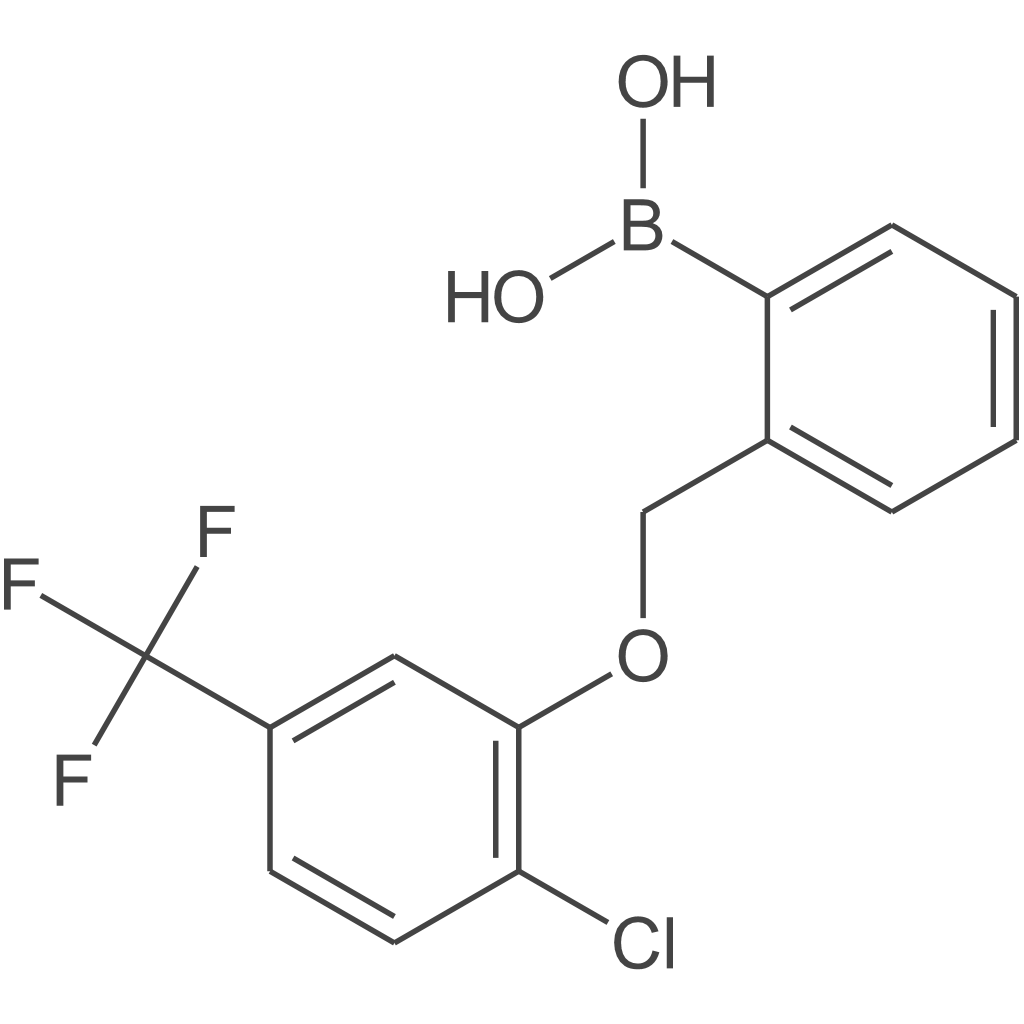 (2-((2-氯-5-(三氟甲基)苯氧基)甲基)苯基)硼酸