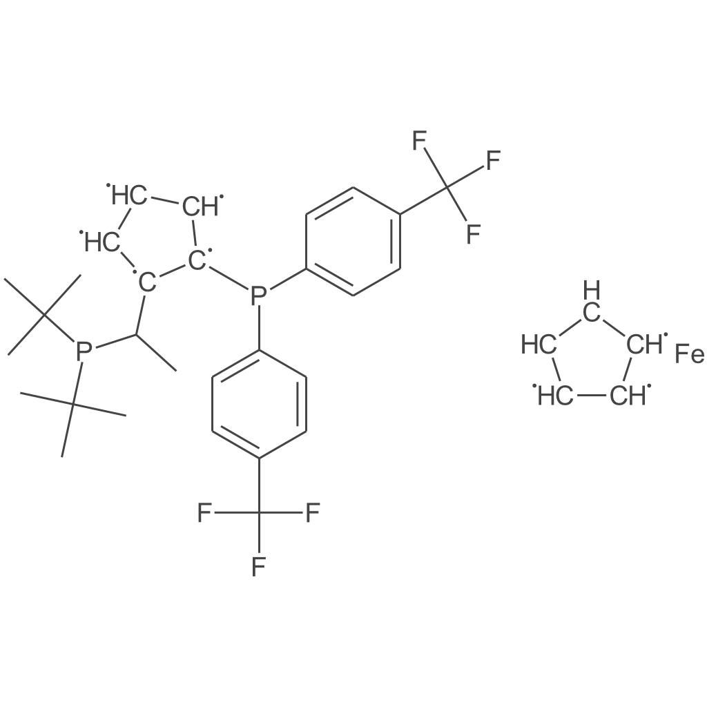 (S)-1-{(RP)-2-[双[4-(三氟甲基)苯基]膦基]二茂铁基}乙基二-叔丁基膦