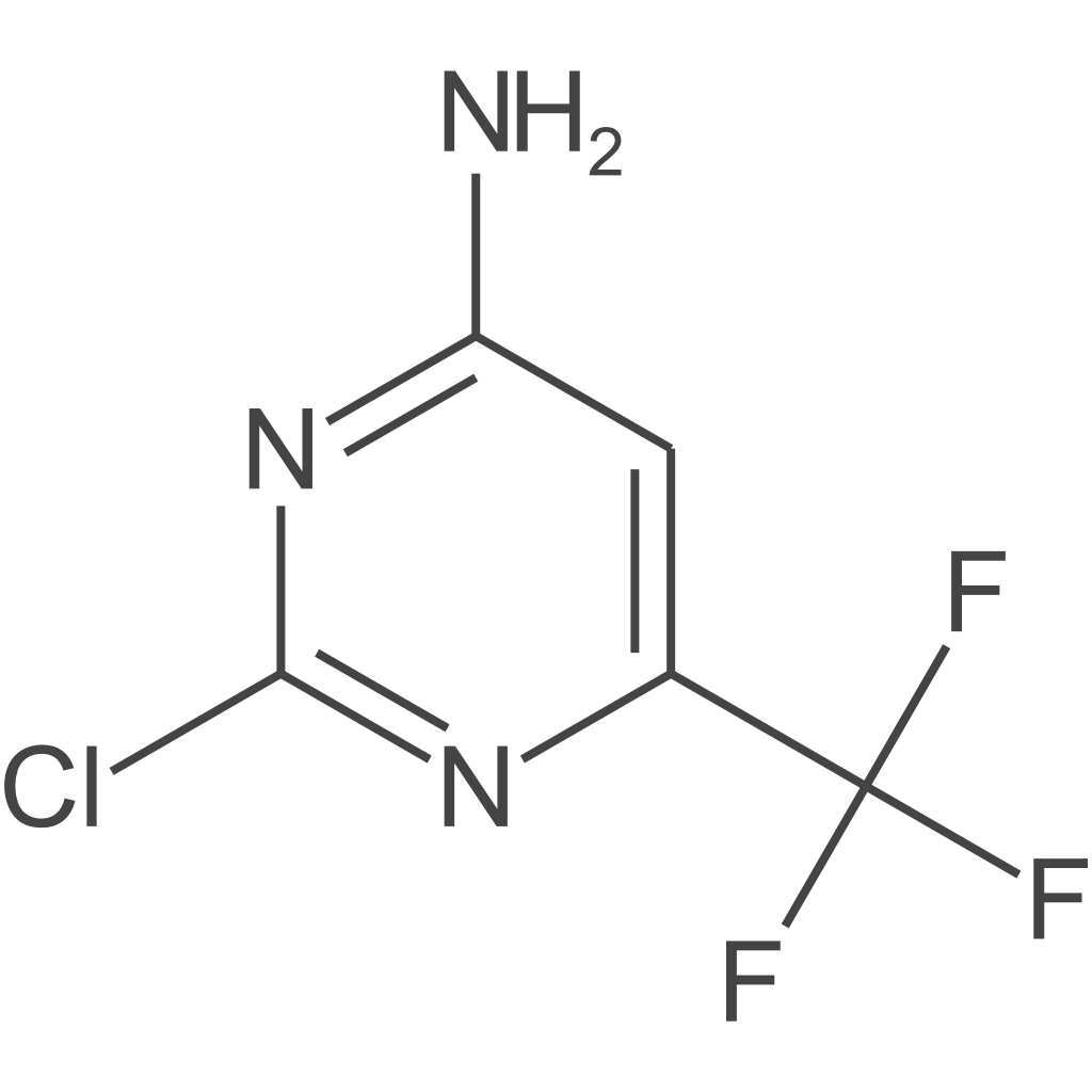 2-氯-6-(三氟甲基)-4-氨基嘧啶