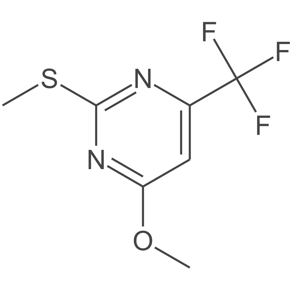 4-甲氧基-2-（甲硫基）-6-（三氟甲基）嘧啶