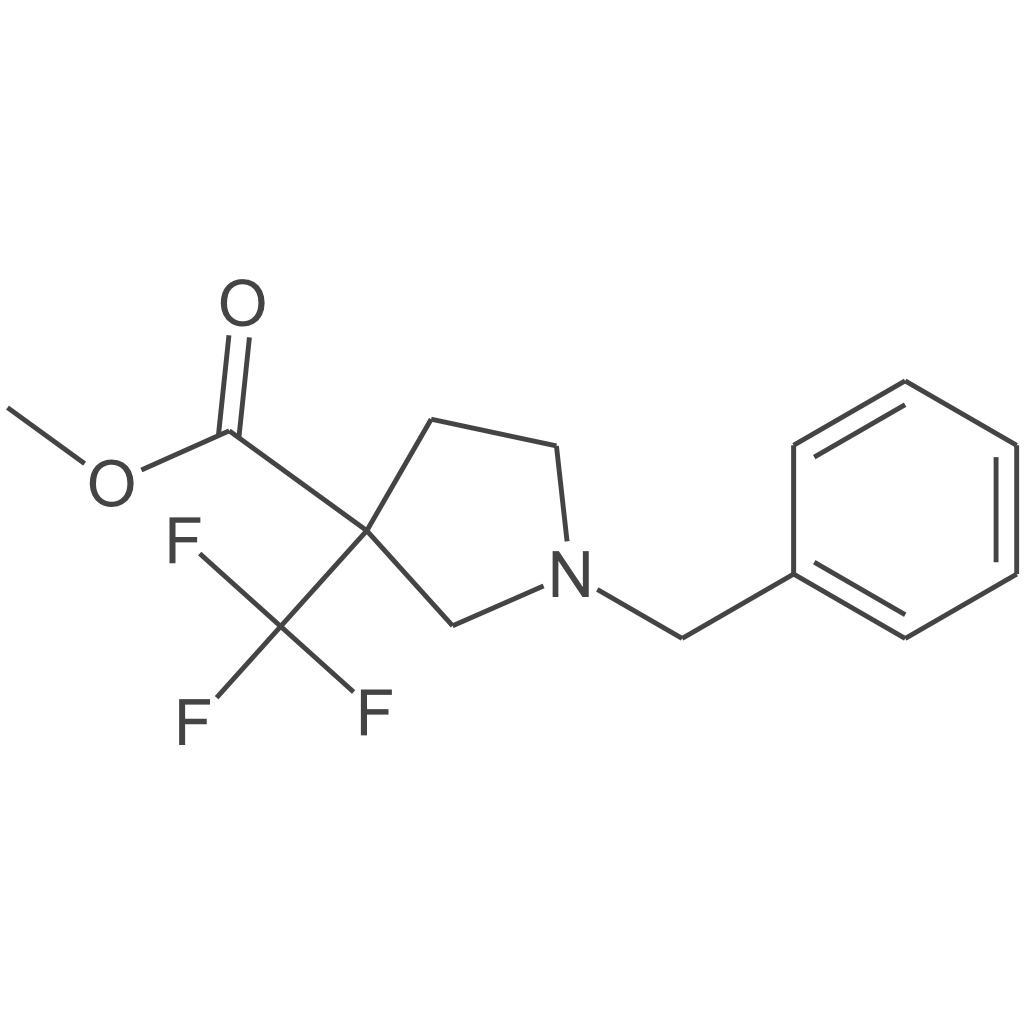 1-苄基-3-(三氟甲基)吡咯烷-3-羧酸甲酯