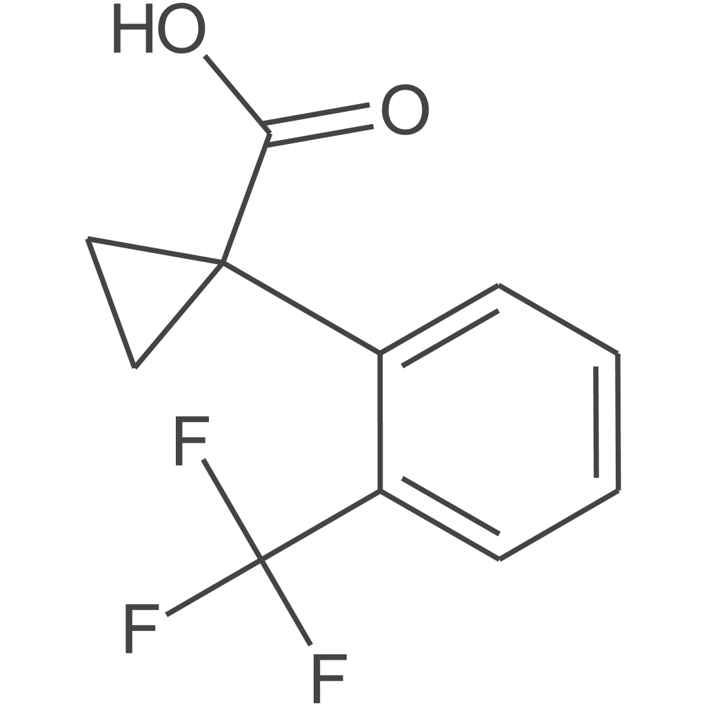 1-(2-(三氟甲基)苯基)环丙烷羧酸