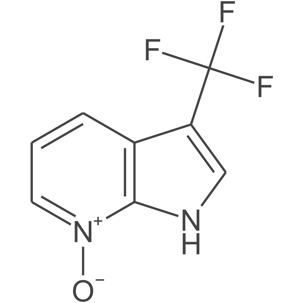 3-(三氟甲基)-1H-吡咯并[2,3-b]吡啶-7-氧化物