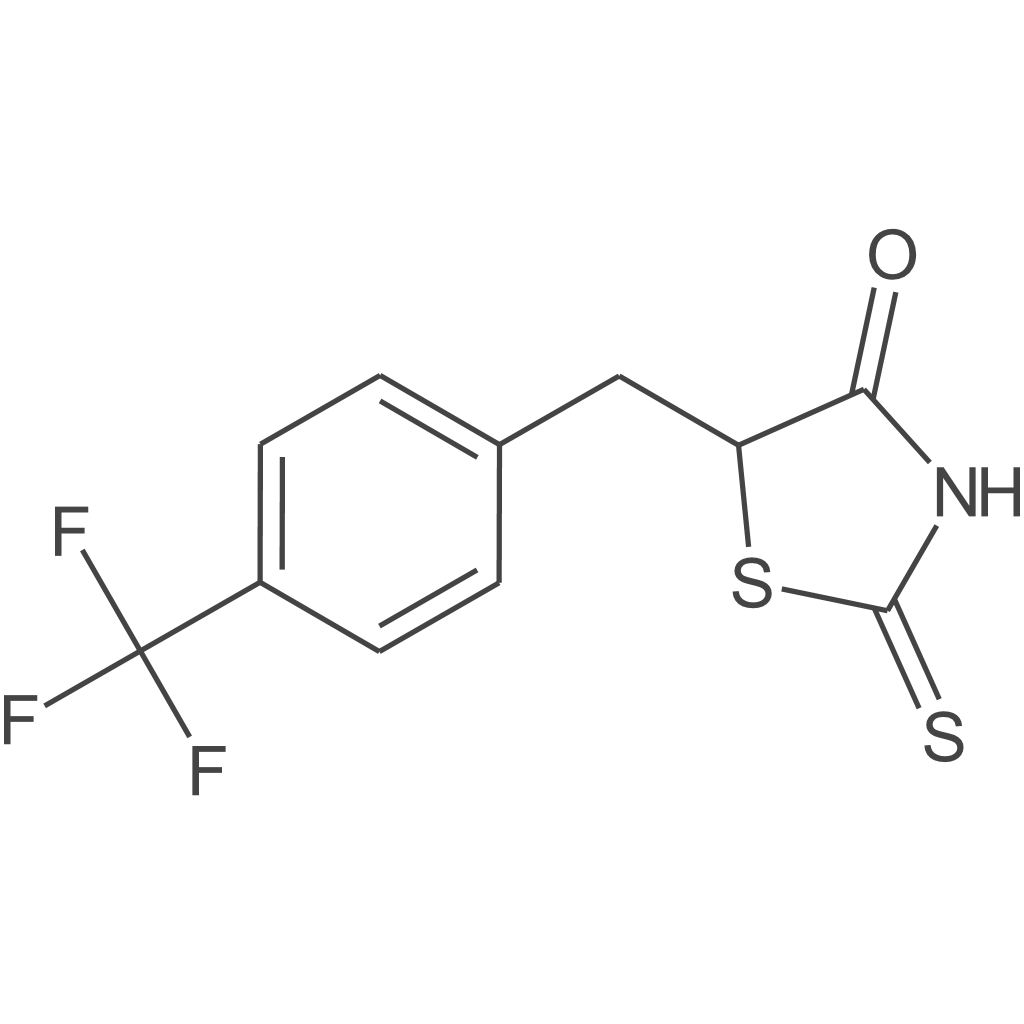 2-硫代-5-(4-9三氟甲基)苄基)噻唑烷-4-酮