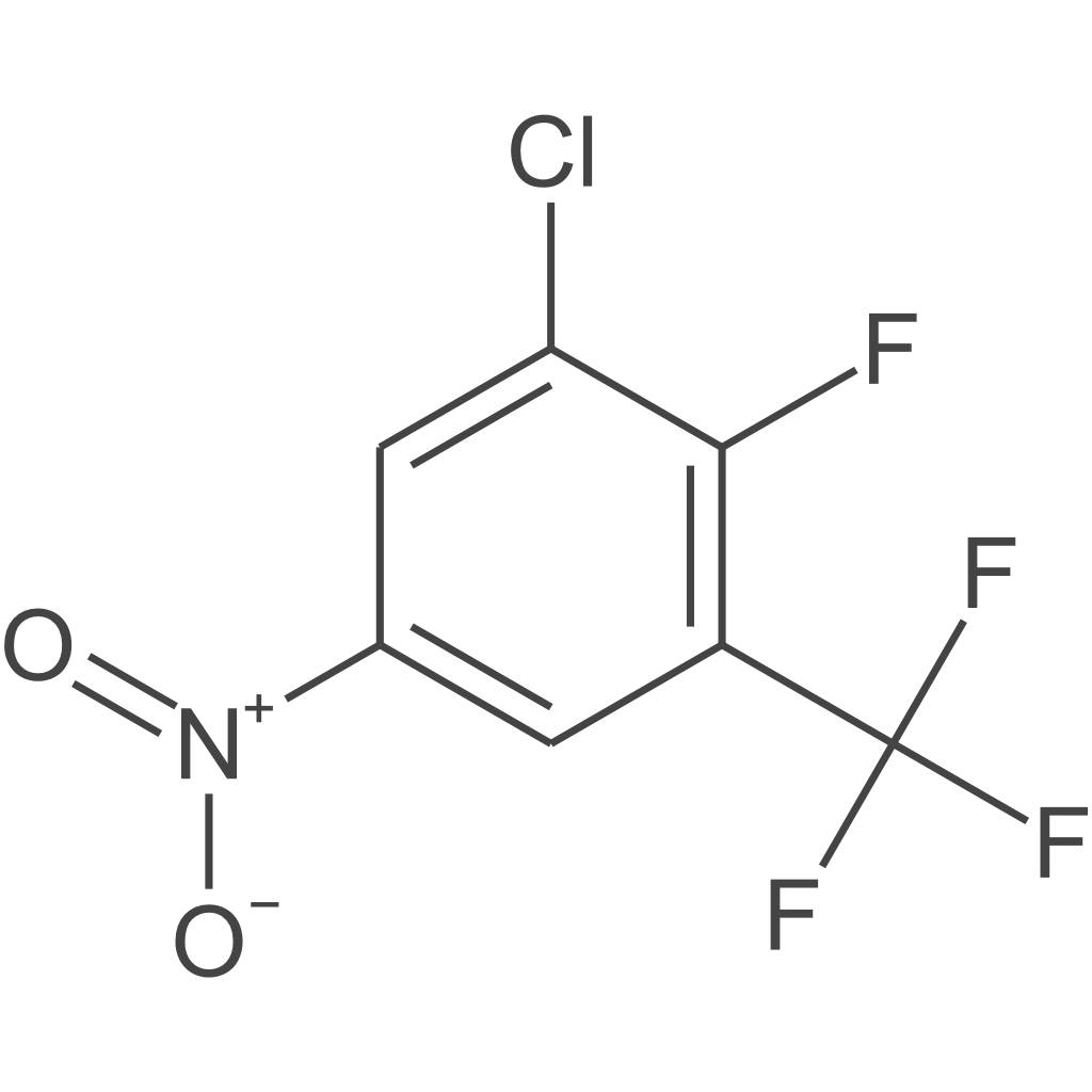1-氯-2-氟-5-硝基-3-(三氟甲基)苯
