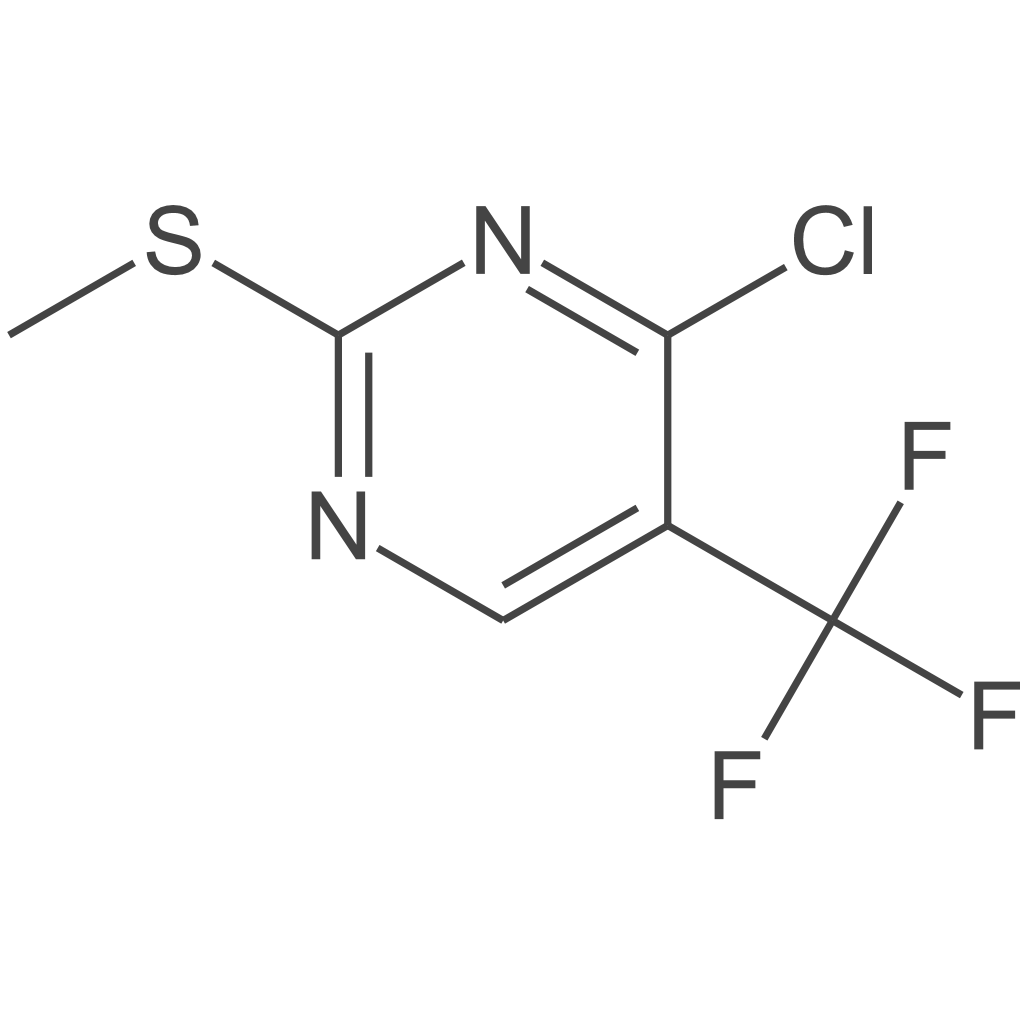 4-氯-2-(甲硫基)-5-(三氟甲基)嘧啶