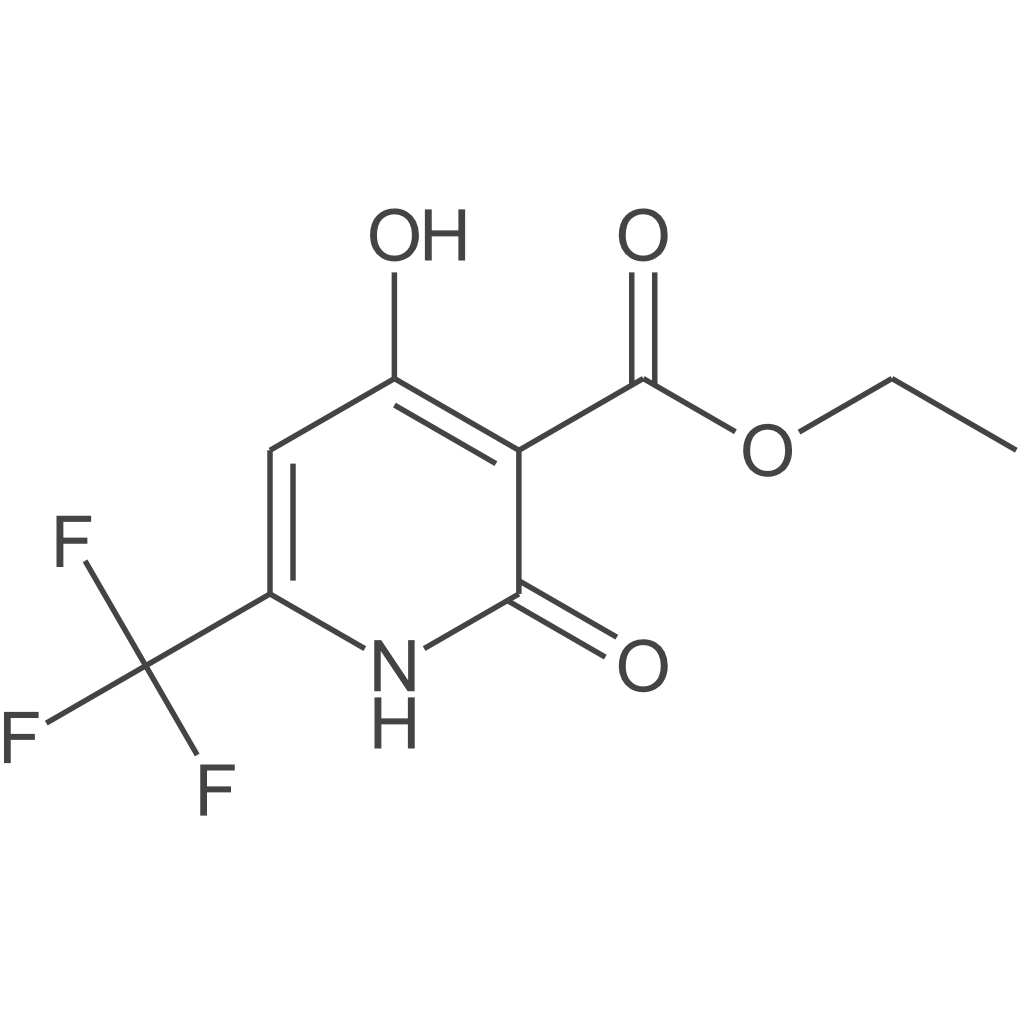 4-羟基-2-氧代-6-(三氟甲基)-1,2-二氢吡啶-3-羧酸乙酯
