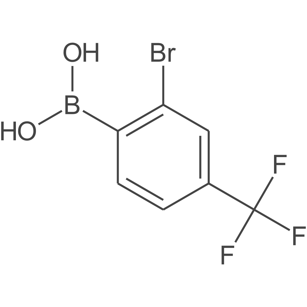 2-溴-4-(三氟甲基)苯基硼酸