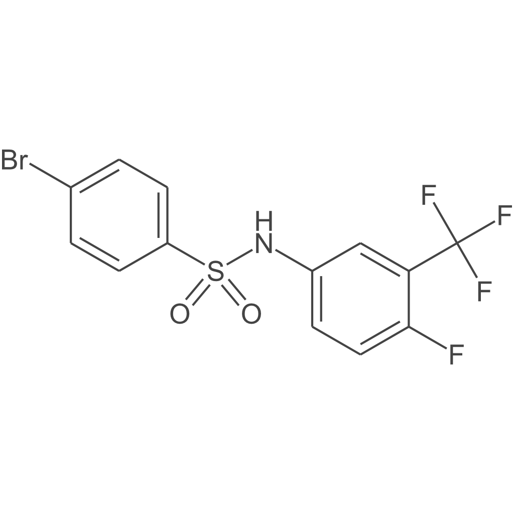 4-溴-N-(4-氟-3-(三氟甲基)苯基)苯磺酰胺