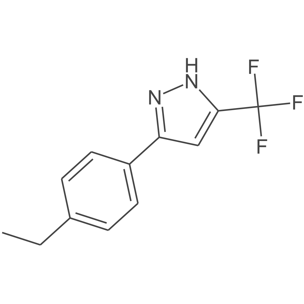 5-(4-乙基苯基)-3-(三氟甲基)-1H-吡唑