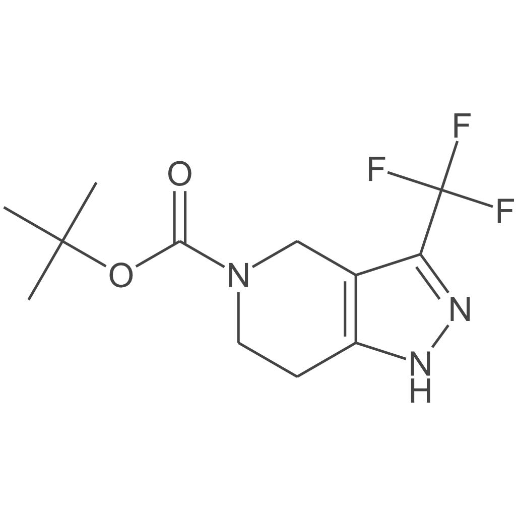 3-(三氟甲基)-6,7-二氢-1H-吡唑并[4,3-c]吡啶-5(4H)-羧酸叔丁酯