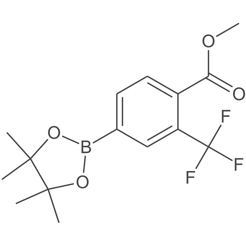 4-(4,4,5,5-四甲基-1,3,2-二氧硼戊烷-2-基)-2-(三氟甲基)苯甲酸甲酯
