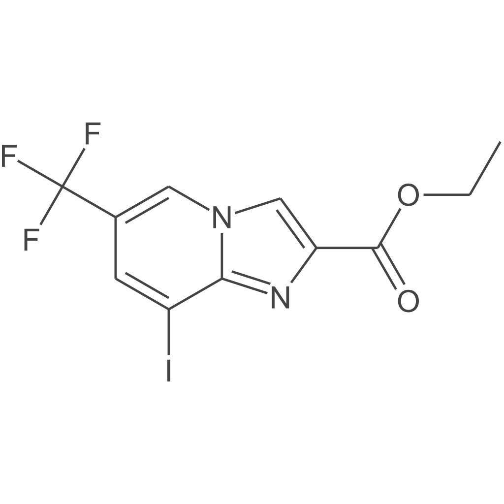8-碘-6-(三氟甲基)咪唑并[1,2-a]吡啶-2-羧酸乙酯