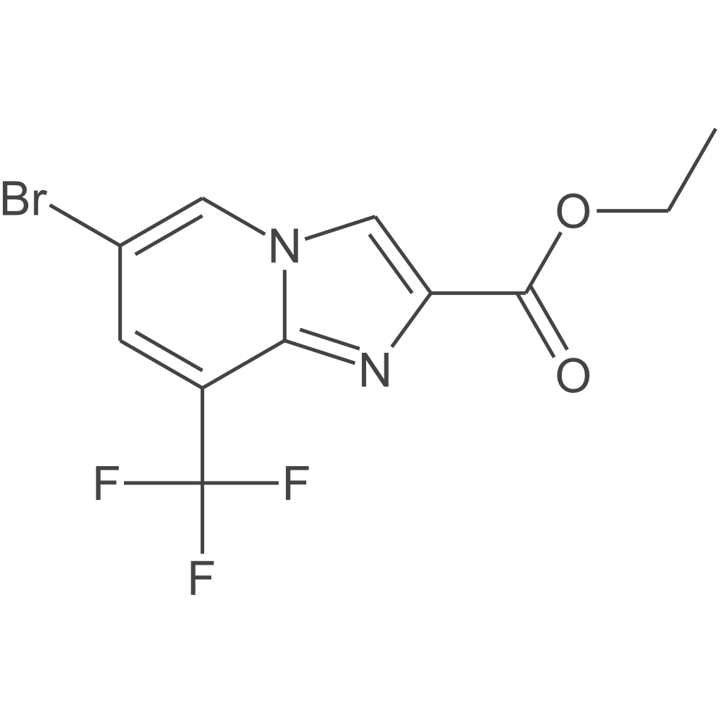 6-溴-8-(三氟甲基)咪唑并[1,2-a]吡啶-2-羧酸乙酯