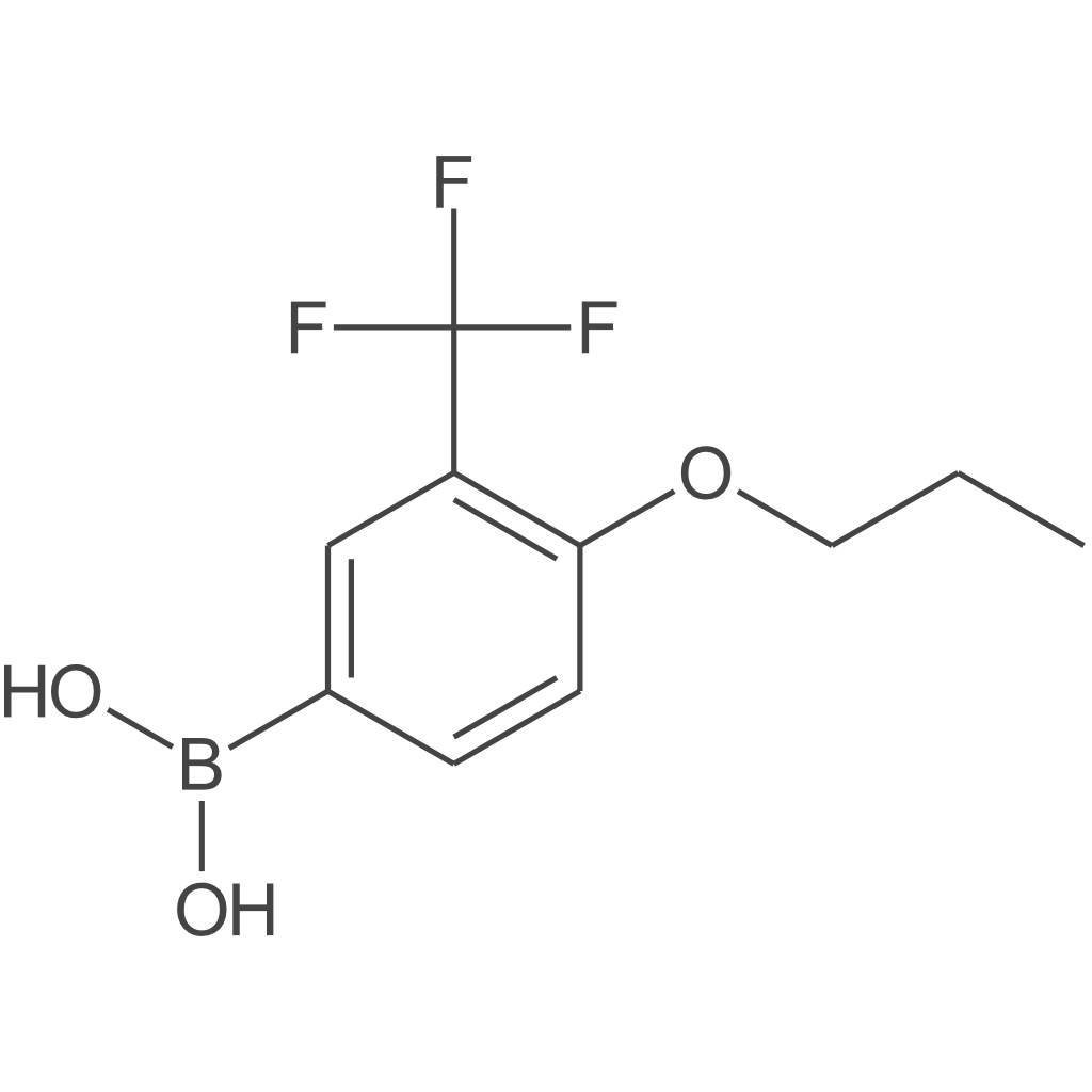 (4-丙氧基-3-(三氟甲基)苯基)硼酸