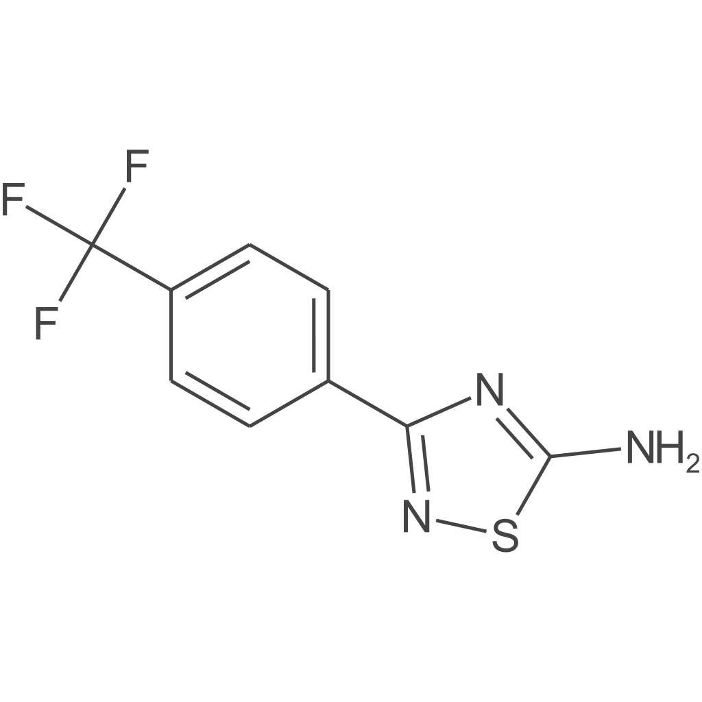 3-[4-(三氟甲基)苯基]-1,2,4-噻二唑-5-胺