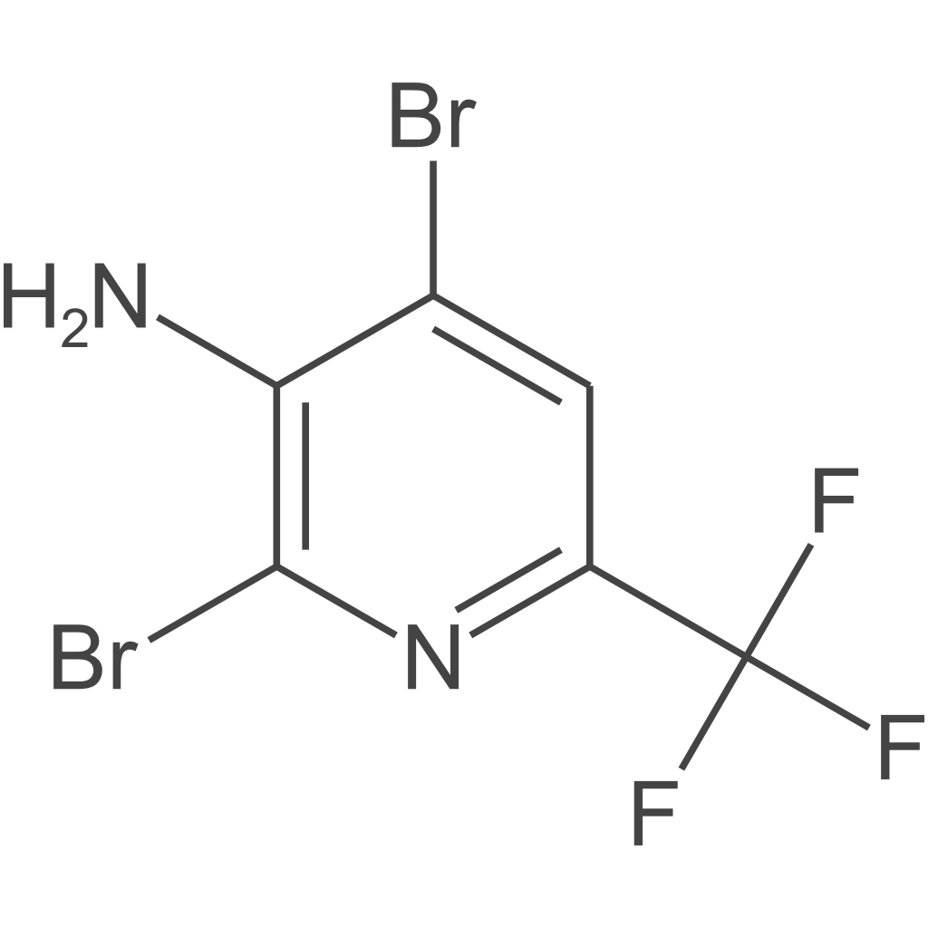 2,4-二溴-6-(三氟甲基)吡啶-3-胺