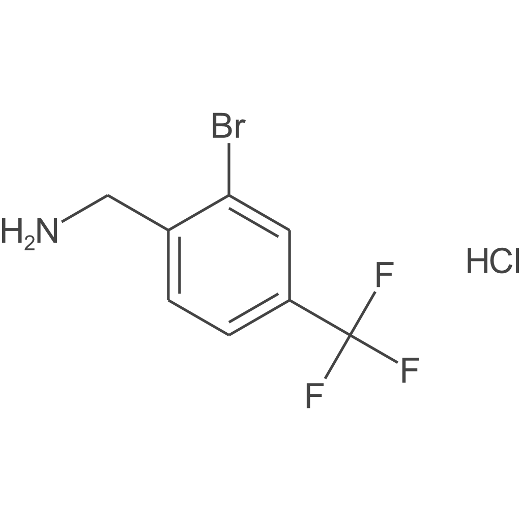 (2-溴-4-(三氟甲基)苯基)甲胺盐酸盐