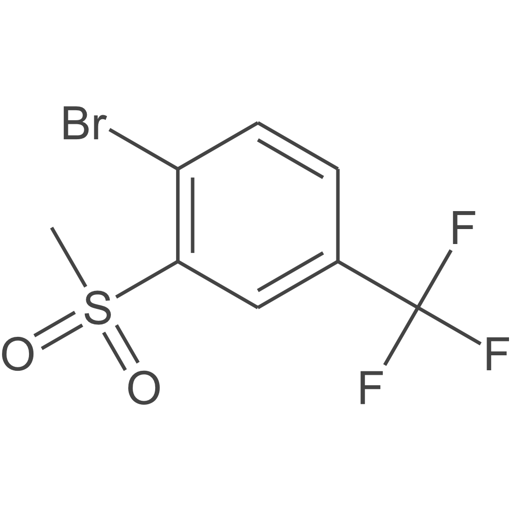 1-溴-2-(甲基磺酰基)-4-(三氟甲基)苯