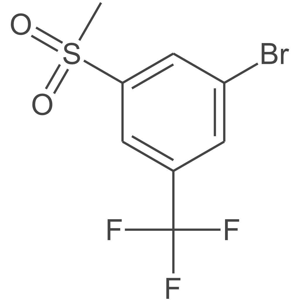 1-溴-3-(甲基磺酰基)-5-(三氟甲基)苯