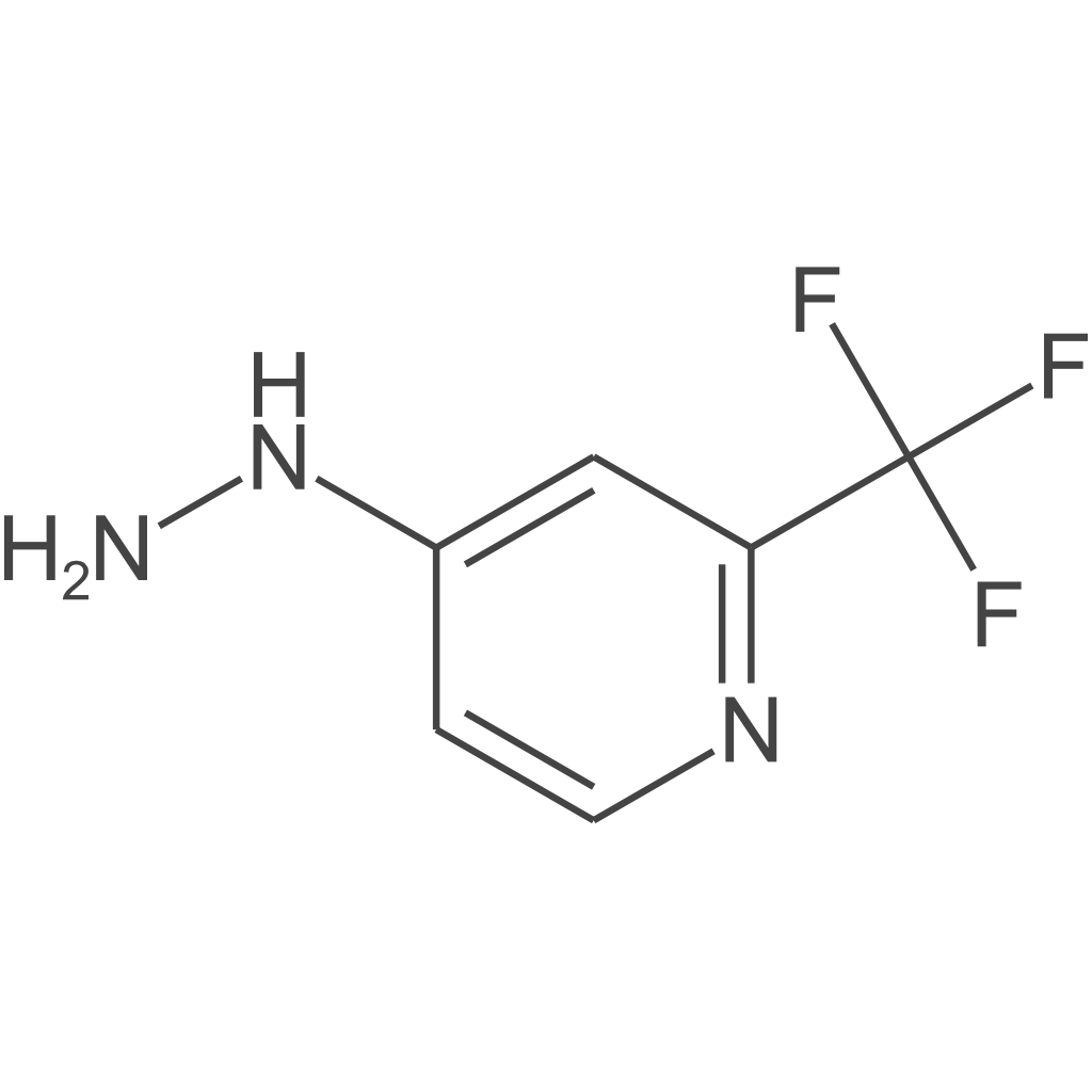 4-肼基-2-(三氟甲基)吡啶