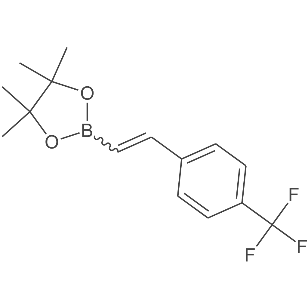(E)-4,4,5,5-四甲基-2-(4-(三氟甲基)苯乙烯基)-1,3,2-二氧硼戊环