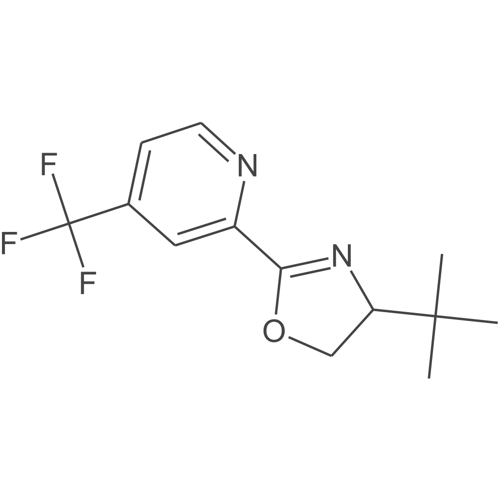 2-[(4S)-4-叔丁基-4,5-二氢-2-噁唑基]-4-(三氟甲基)吡啶